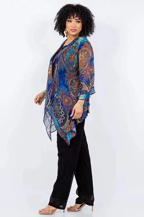 Sterling Styles Kimono #VI-11270SBJ