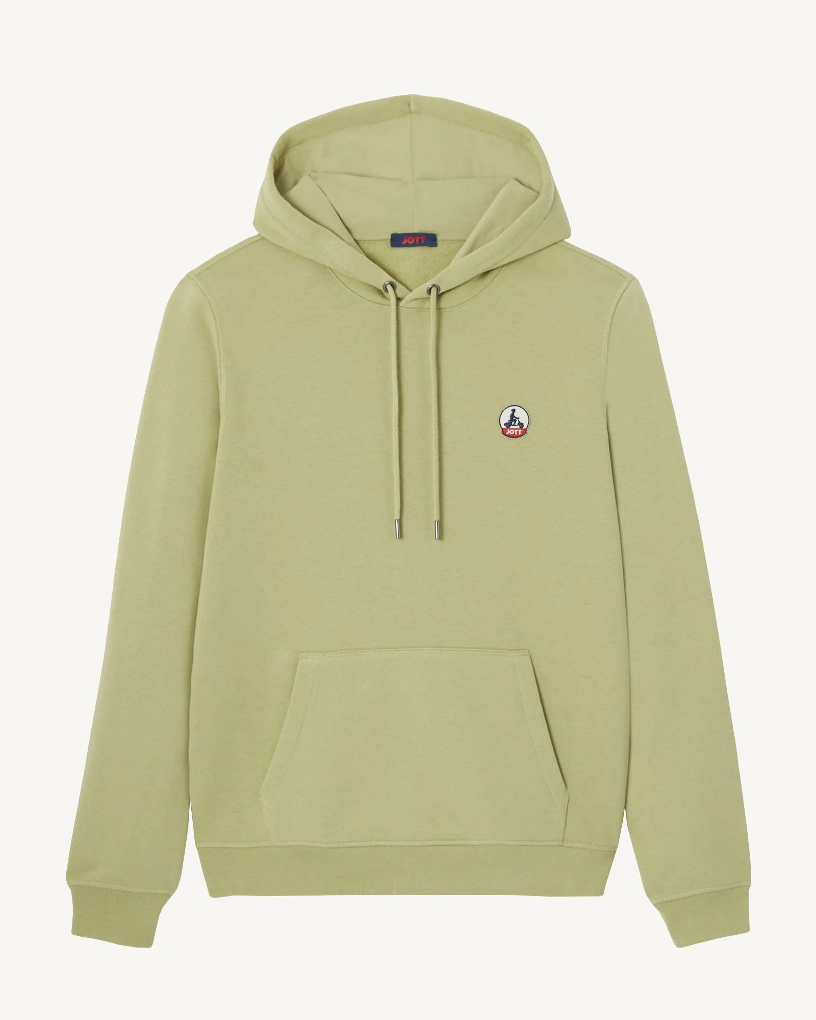 Sweat à capuche en coton biologique Lichen Mataro