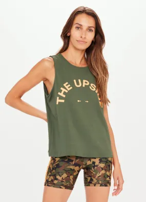 The Upside - Bailey Tank - Olive