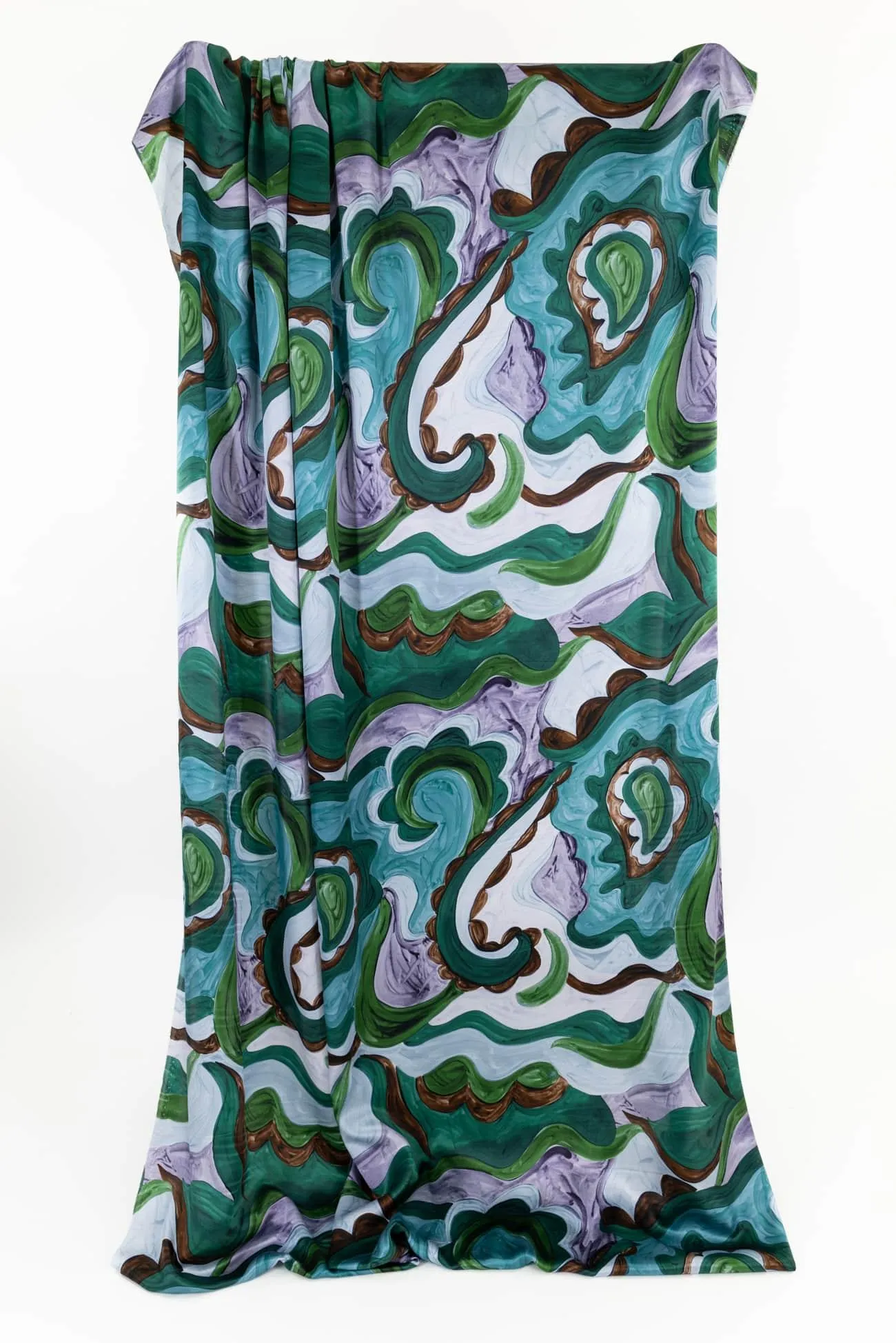 Tidepool Italian Silk Charmeuse Woven