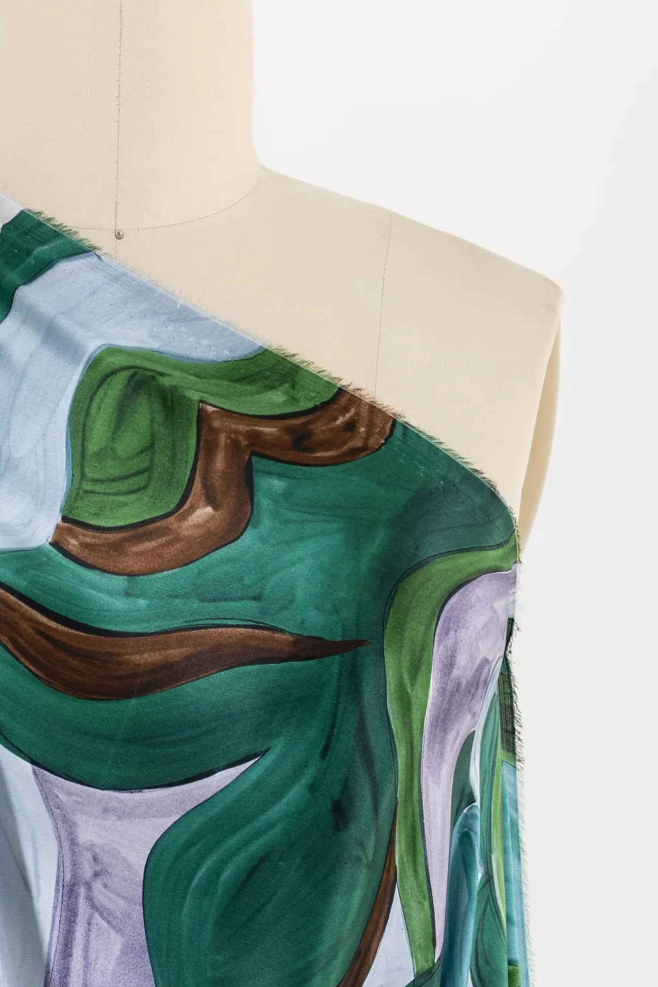Tidepool Italian Silk Charmeuse Woven