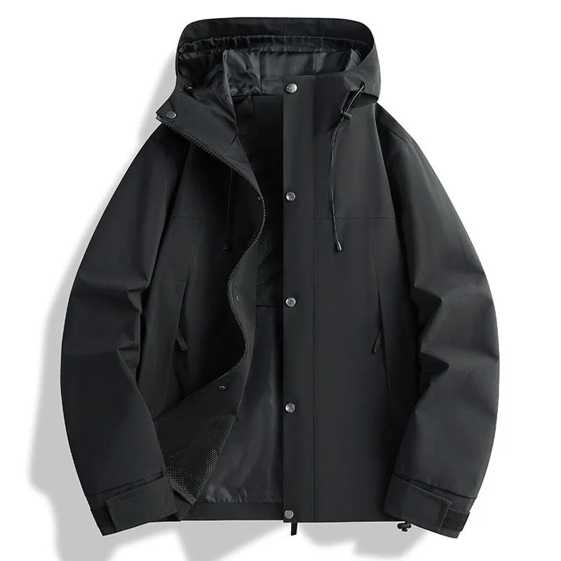 windproof and waterproof women's single-layer couple sports mountaineering clothing