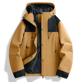 windproof and waterproof women's single-layer couple sports mountaineering clothing