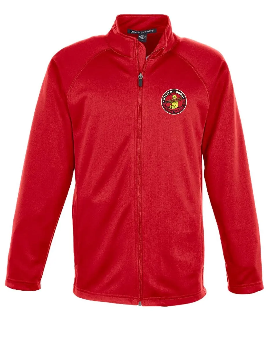 Woodie Club WOOD IS GOOD Stretch Athletic Jacket (Mens and Ladies)